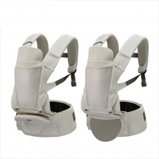 틱톡 올인원 아기띠 아이보리+어깨침받이+슬리핑후드